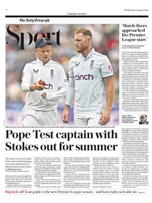 The Daily Telegraph SPORT
