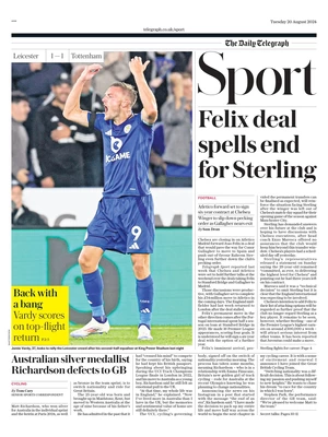 The Daily Telegraph SPORT