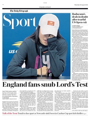 The Daily Telegraph SPORT