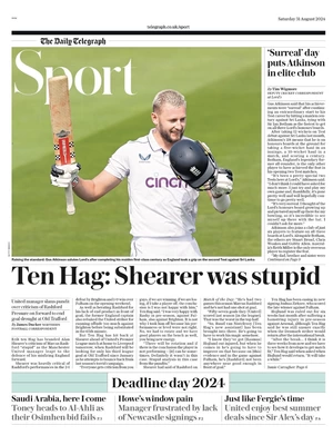 The Daily Telegraph SPORT