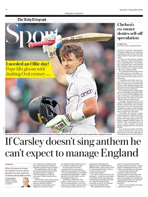 The Daily Telegraph SPORT