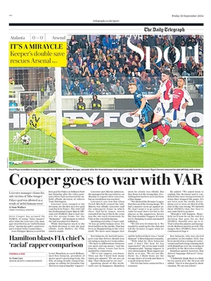 The Daily Telegraph SPORT