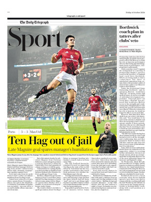 The Daily Telegraph SPORT