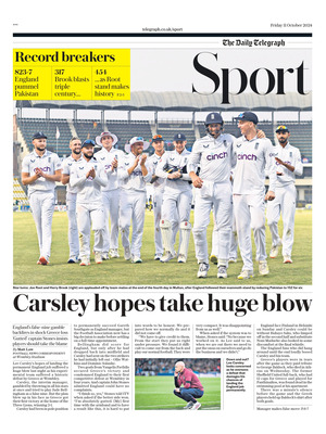 The Daily Telegraph SPORT