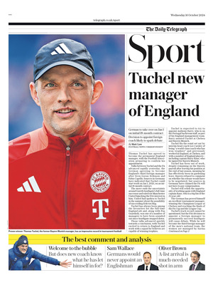 The Daily Telegraph SPORT