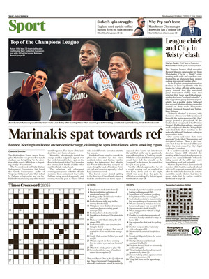The Times SPORT