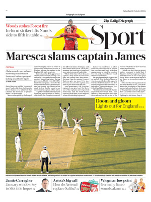 The Daily Telegraph SPORT