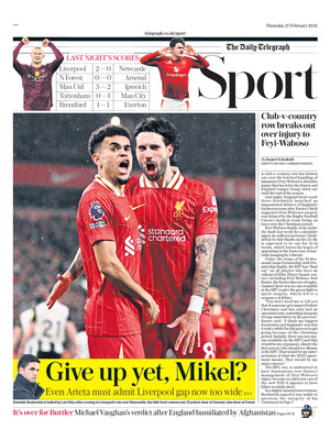 The Daily Telegraph SPORT