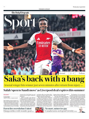 The Daily Telegraph SPORT