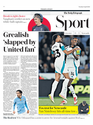 The Daily Telegraph SPORT