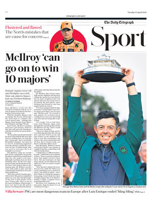 The Daily Telegraph SPORT