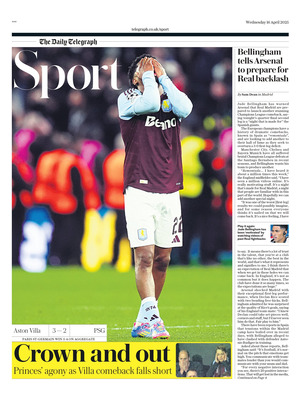 The Daily Telegraph SPORT