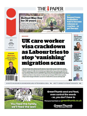 The i Newspaper