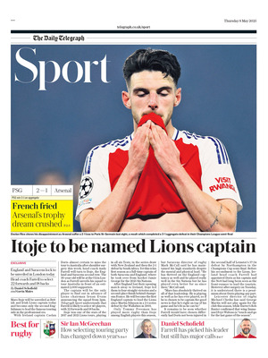The Daily Telegraph SPORT