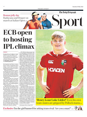 The Daily Telegraph SPORT