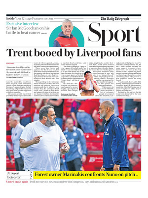 The Daily Telegraph SPORT