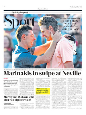 The Daily Telegraph SPORT