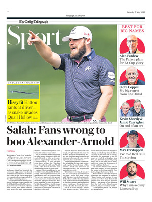 The Daily Telegraph SPORT