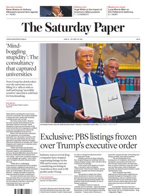 The Saturday Paper