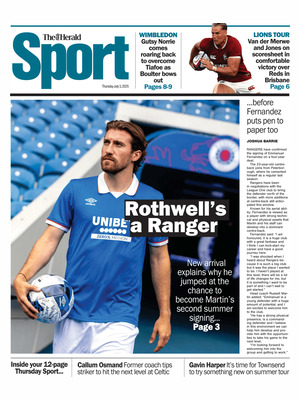 The Herald SPORT (Scotland)