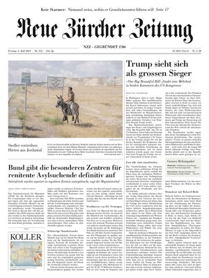NZZ (Neue Zürcher Zeitung)