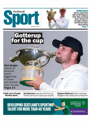 The Herald SPORT (Scotland)