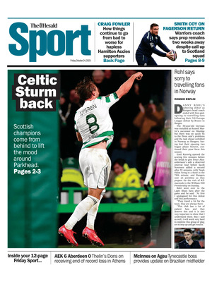 The Herald SPORT (Scotland)