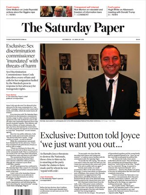 The Saturday Paper