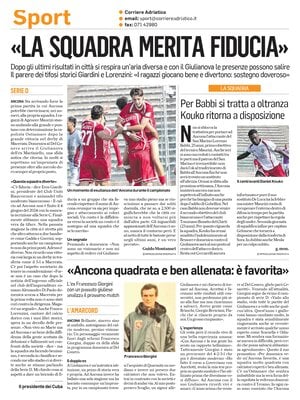 Corriere Adriatico SPORT