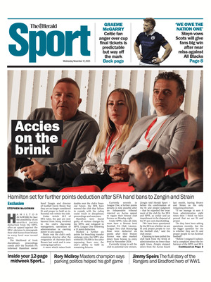 The Herald SPORT (Scotland)