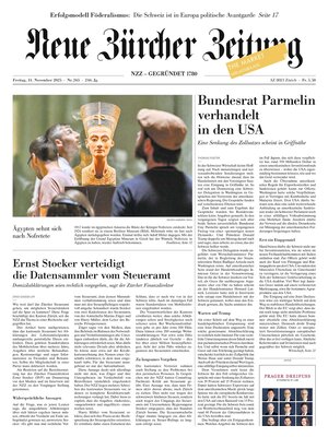NZZ (Neue Zürcher Zeitung)