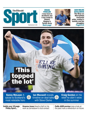 The Herald SPORT (Scotland)