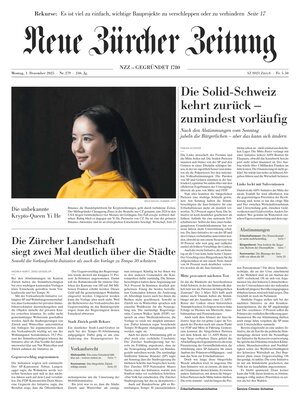 NZZ (Neue Zürcher Zeitung)