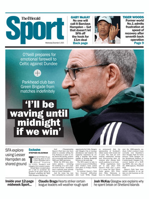 The Herald SPORT (Scotland)