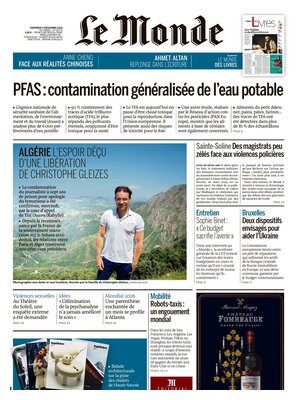 "Le Monde" Front Page