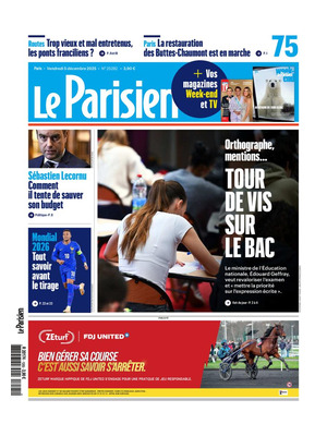 "Le Parisien" Front Page