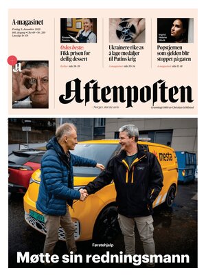 "Aftenposten" Front Page