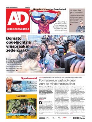 "Algemeen Dagblad (AD)" Front Page