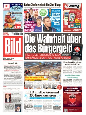"Bild" Front Page