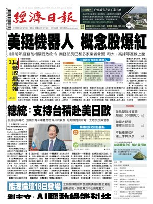 "Economic Daily News" Front Page