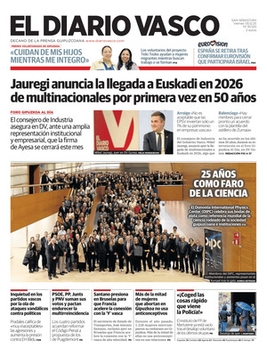 "El Diario Vasco" Front Page