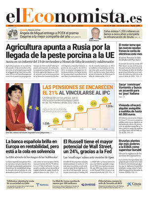 "El Economista" Front Page