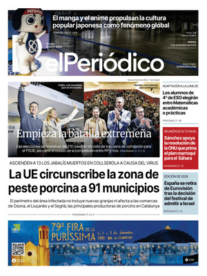 "El Periódico de Catalunya" Front Page