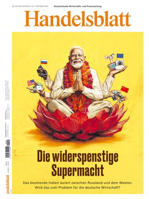 "Handelsblatt" Front Page