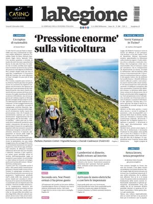 "laRegione" Front Page
