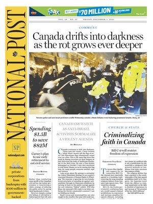 "National Post (The Post)" Front Page