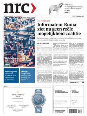 "NRC Handelsblad" Front Page