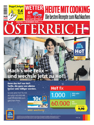 "Österreich" Front Page