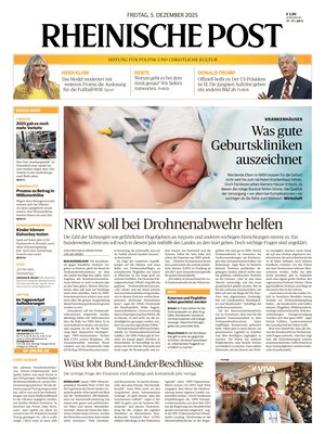 "Rheinische Post" Front Page