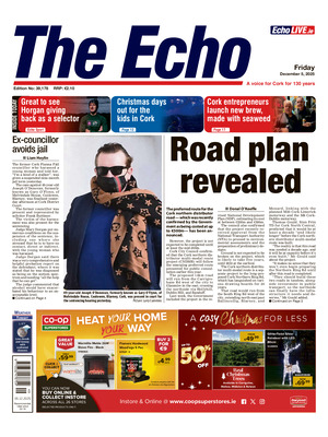 "The Echo (Cork)" Front Page
